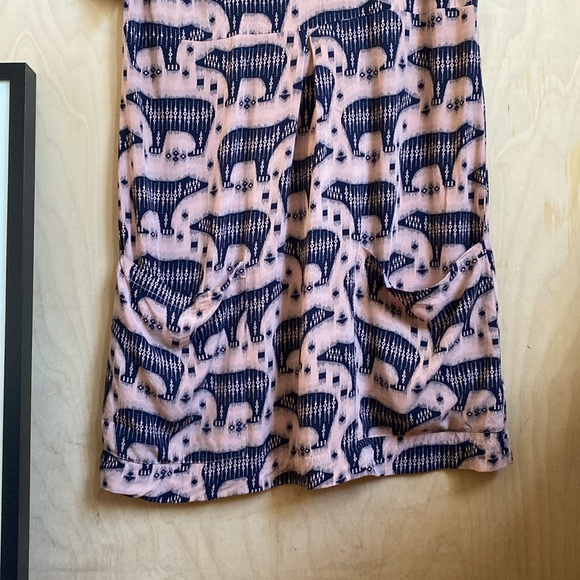 Anthropologie | Bear Print Dress 4 - Picture 5 of 10